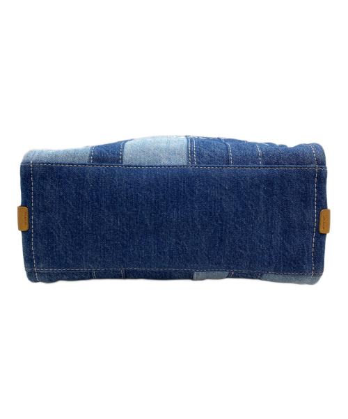 MARC JACOBS（マークジェイコブス）MARC JACOBS (マークジェイコブス) THE DENIM MEDIUM TOTE BAG インディゴの古着・服飾アイテム