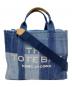MARC JACOBS（マークジェイコブス）の古着「THE DENIM MEDIUM TOTE BAG」｜インディゴ