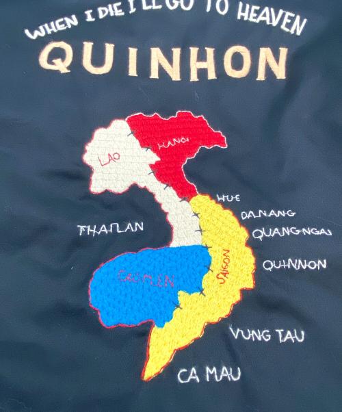 テーラー東洋（テーラートウヨウ）テーラー東洋 (テーラートウヨウ) Vietnam Jacket ブラック×ピンク サイズ:SIZE Sの古着・服飾アイテム