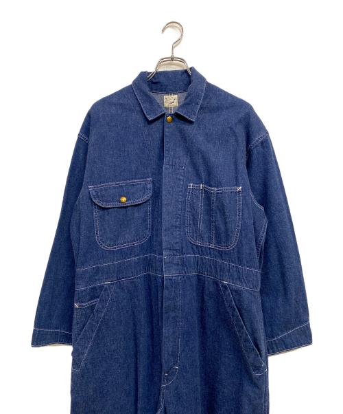 BEAMS BOY（ビームスボーイ）BEAMS BOY (ビームスボーイ) orSlow (オアスロウ) 別注 ヴィンテージデニム オールインワン インディゴ サイズ:SIZE Freeの古着・服飾アイテム