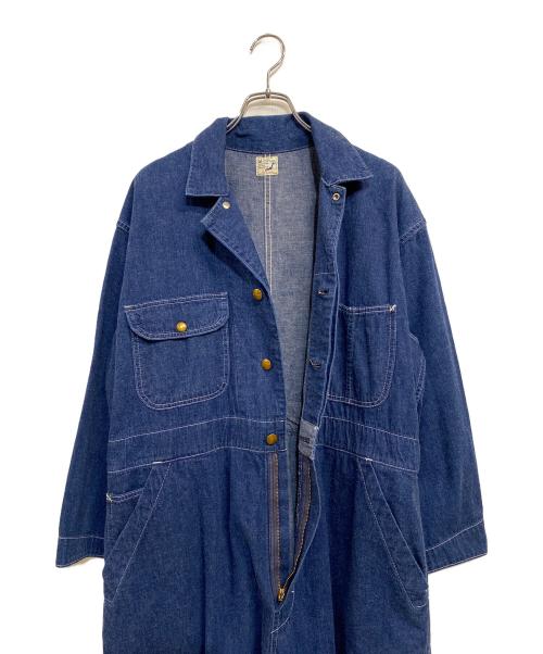 BEAMS BOY（ビームスボーイ）BEAMS BOY (ビームスボーイ) orSlow (オアスロウ) 別注 ヴィンテージデニム オールインワン インディゴ サイズ:SIZE Freeの古着・服飾アイテム