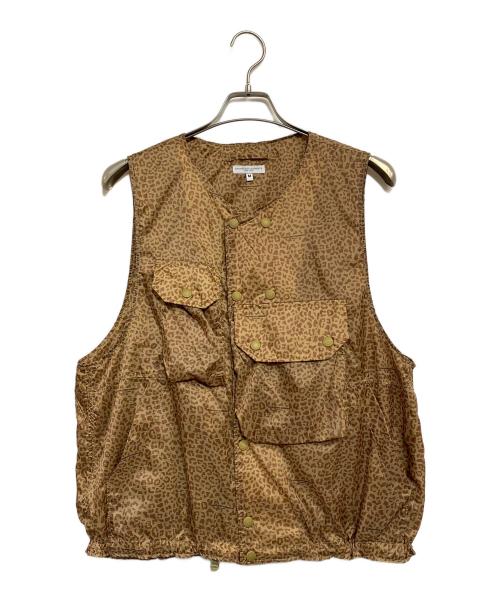 Engineered Garments（エンジニアドガーメンツ）Engineered Garments (エンジニアードガーメンツ) Leopard Cover Vest - Poly Leopard Print Ripstop ブラウン サイズ:SIZE US Mの古着・服飾アイテム