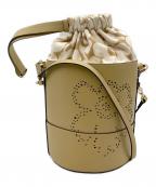 marimekkoマリメッコ）の古着「Imprint Small Bucket」｜ベージュ