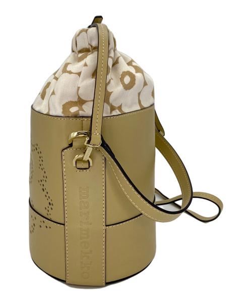 marimekko（マリメッコ）marimekko (マリメッコ) Imprint Small Bucket ベージュの古着・服飾アイテム