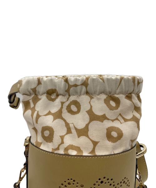 marimekko（マリメッコ）marimekko (マリメッコ) Imprint Small Bucket ベージュの古着・服飾アイテム