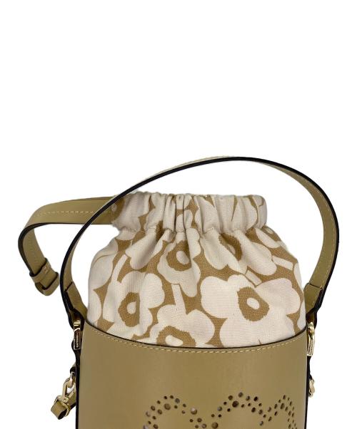 marimekko（マリメッコ）marimekko (マリメッコ) Imprint Small Bucket ベージュの古着・服飾アイテム