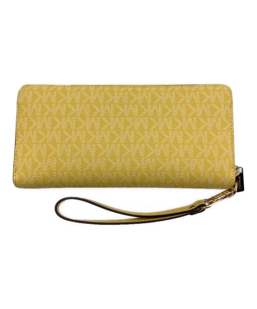 MICHAEL KORS（マイケル・コース）MICHAEL KORS (マイケル・コース) 長財布 イエローの古着・服飾アイテム