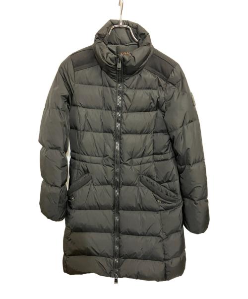 COACH（コーチ）COACH (コーチ) ダウンコート ブラック サイズ:xsの古着・服飾アイテム