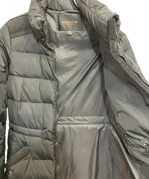 COACH（コーチ）COACH (コーチ) ダウンコート ブラック サイズ:xsの古着・服飾アイテム