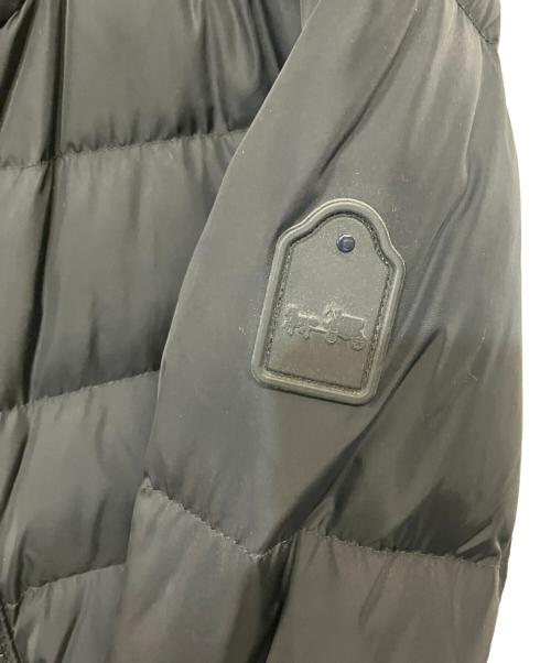 COACH（コーチ）COACH (コーチ) ダウンコート ブラック サイズ:xsの古着・服飾アイテム