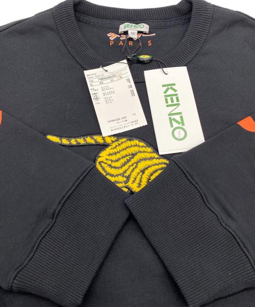 KENZO（ケンゾー）KENZO (ケンゾー) Jumping Tiger Sweatshirt M Jpn Ex ブラック サイズ:SIZE M 未使用品の古着・服飾アイテム