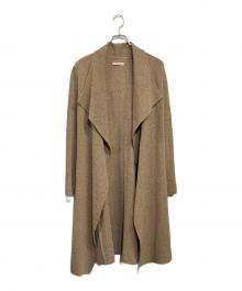 EPOCA（エポカ）の古着「ダブルフェイス ニットコート」｜ブラウン