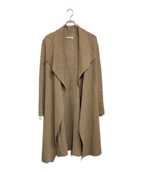 EPOCA（エポカ）EPOCA (エポカ) ダブルフェイス ニットコート ブラウン サイズ:SIZE 40 (11号 M)の古着・服飾アイテム