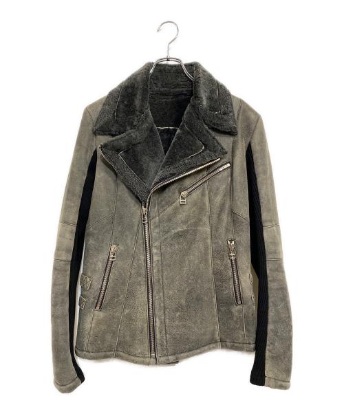 Bajra（バジュラ）Bajra (バジュラ) ムートンライダースジャケット ブラック サイズ:SIZE 2の古着・服飾アイテム