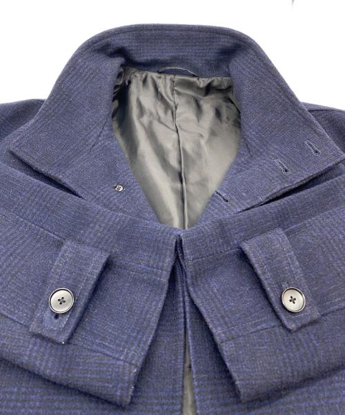 B:MING by BEAMS（ビーミングバイビームス）B:MING by BEAMS (ビーミングバイビームス) タスマニアウールブレンドスタンドカラーCT ネイビー サイズ:SIZE Mの古着・服飾アイテム