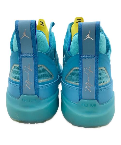 Zion Williamson（ザイオン ウィリアムソン）Zion Williamson (ザイオン ウィリアムソン) NIKE AIR (ナイキ エアー) Jordan 37 Naruto Rasengan　(ジョーダン 37 ナルト ラセンガン) ブルー サイズ:SIZE 27.5cmの古着・服飾アイテム