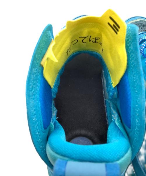 Zion Williamson（ザイオン ウィリアムソン）Zion Williamson (ザイオン ウィリアムソン) NIKE AIR (ナイキ エアー) Jordan 37 Naruto Rasengan　(ジョーダン 37 ナルト ラセンガン) ブルー サイズ:SIZE 27.5cmの古着・服飾アイテム