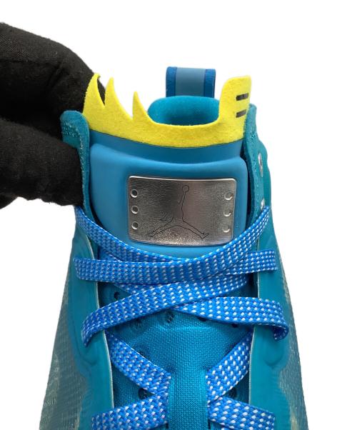 Zion Williamson（ザイオン ウィリアムソン）Zion Williamson (ザイオン ウィリアムソン) NIKE AIR (ナイキ エアー) Jordan 37 Naruto Rasengan　(ジョーダン 37 ナルト ラセンガン) ブルー サイズ:SIZE 27.5cmの古着・服飾アイテム