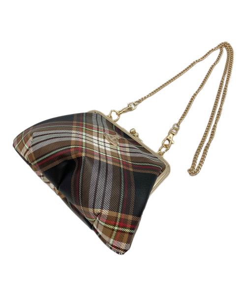Vivienne Westwood（ヴィヴィアンウエストウッド）Vivienne Westwood (ヴィヴィアンウエストウッド) がま口ショルダーバッグ マルチカラーの古着・服飾アイテム