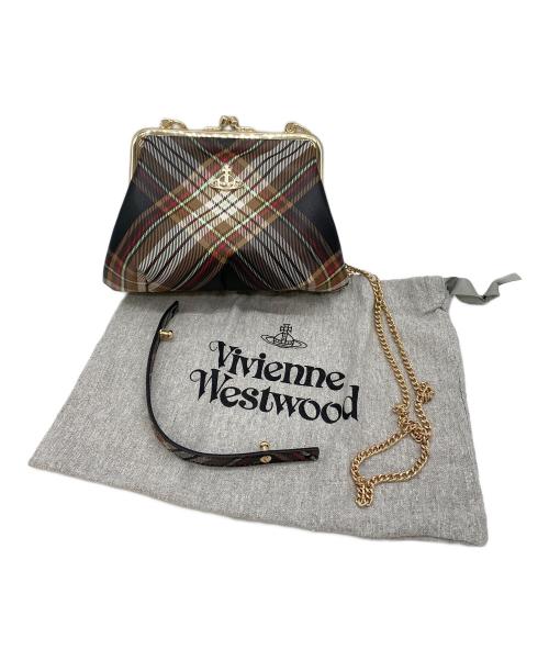 Vivienne Westwood（ヴィヴィアンウエストウッド）Vivienne Westwood (ヴィヴィアンウエストウッド) がま口ショルダーバッグ マルチカラーの古着・服飾アイテム