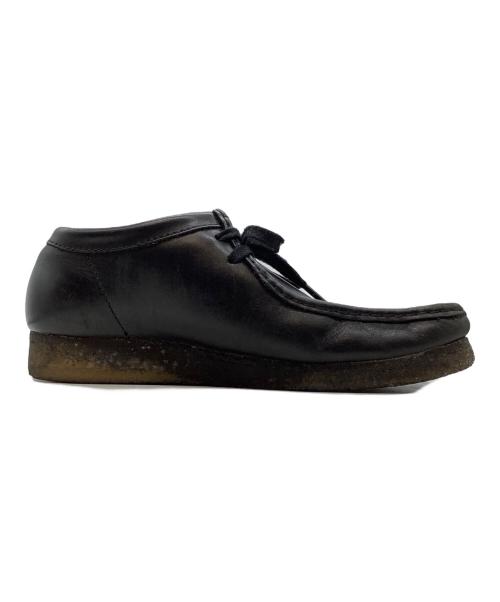CLARKS ORIGINALS（クラークス オリジナルズ）CLARKS ORIGINALS (クラークス オリジナルズ) ワラビーシューズ ブラック サイズ:UK 8 (26cm)の古着・服飾アイテム