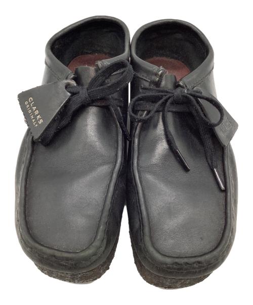 CLARKS ORIGINALS（クラークス オリジナルズ）CLARKS ORIGINALS (クラークス オリジナルズ) ワラビーシューズ ブラック サイズ:UK 8 (26cm)の古着・服飾アイテム