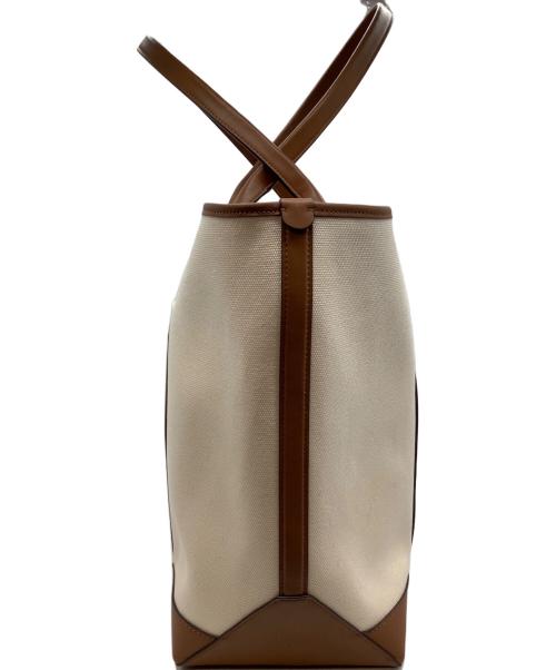 Kate Spade（ケイトスペード）Kate Spade (ケイトスペード) レーシングストライプキャンバスラージトートの古着・服飾アイテム