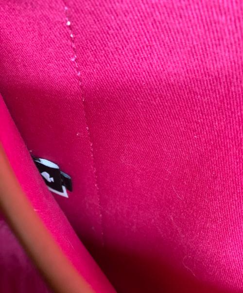 Kate Spade（ケイトスペード）Kate Spade (ケイトスペード) レーシングストライプキャンバスラージトートの古着・服飾アイテム