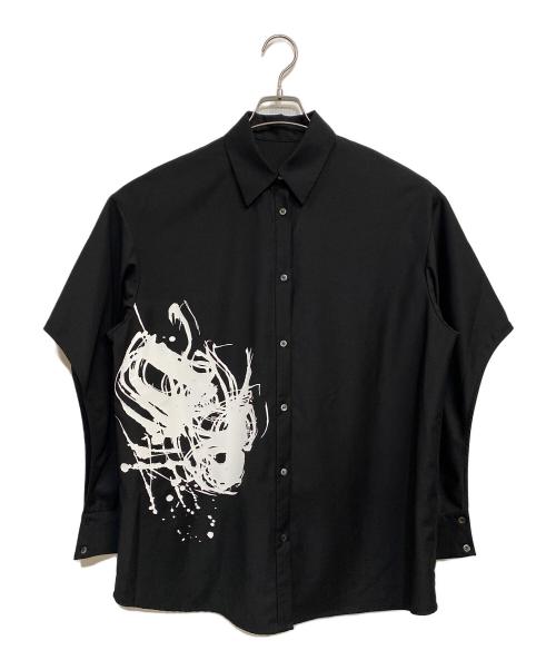 HARE（ハレ）HARE (ハレ) 赤間紫動 AKAMAソデアキシャツ ブラック サイズ:SIZE Freeの古着・服飾アイテム