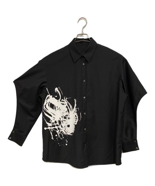 HARE（ハレ）HARE (ハレ) 赤間紫動 AKAMAソデアキシャツ ブラック サイズ:SIZE Freeの古着・服飾アイテム