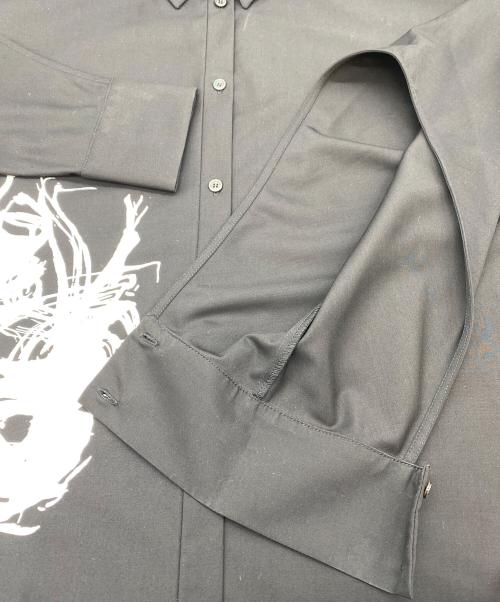 HARE（ハレ）HARE (ハレ) 赤間紫動 AKAMAソデアキシャツ ブラック サイズ:SIZE Freeの古着・服飾アイテム