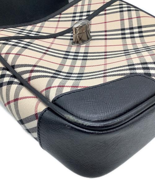 BURBERRY（バーバリー）BURBERRY (バーバリー) ショルダーバッグ ブラウンの古着・服飾アイテム