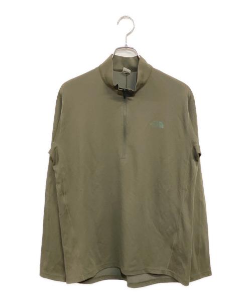 THE NORTH FACE（ザ ノース フェイス）THE NORTH FACE (ザ ノース フェイス) 長袖カットソー オリーブ サイズ:SIZE Lの古着・服飾アイテム