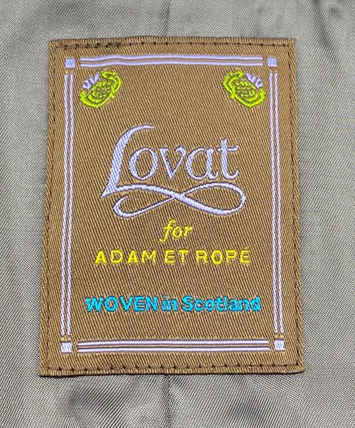 Adam et Rope（アダム エ ロペ）Adam et Rope (アダム エ ロペ) LOVAT チェックジャケット ブラウン×ブラック サイズ:SIZE Freeの古着・服飾アイテム