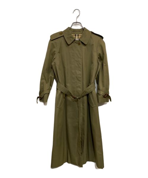 Burberrys（バーバリーズ）Burberrys (バーバリーズ) 90's シングルトレンチコート オリーブ サイズ:SIZE 7の古着・服飾アイテム