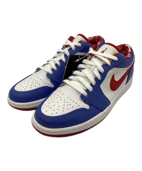 NIKE（ナイキ）NIKE (ナイキ) 00's AIR JORDAN 1 RETRO LOW ホワイト×ブルー サイズ:27cmの古着・服飾アイテム