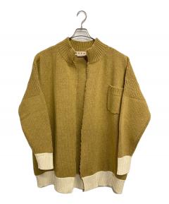 中古・古着通販】MARNI (マルニ) ジップアップニット オレンジ サイズ