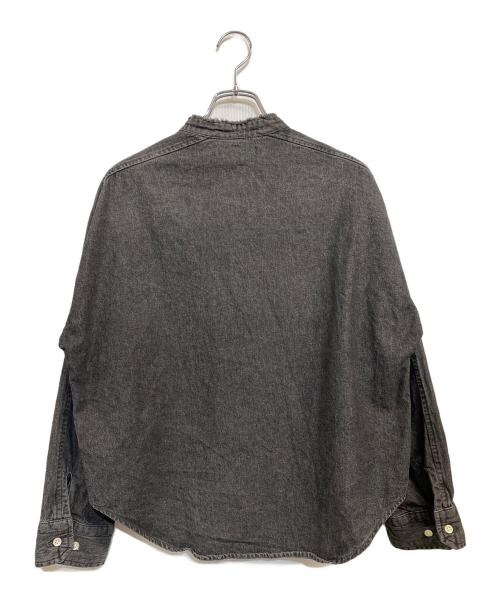 blanc basque（ブランバスク）blanc basque (ブランバスク) 長袖シャツ ブラック サイズ:SIZE 38の古着・服飾アイテム