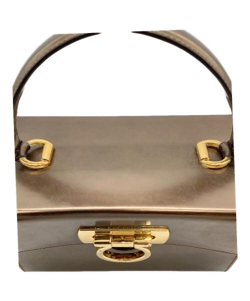 Salvatore Ferragamo（サルヴァトーレ フェラガモ）Salvatore Ferragamo (サルヴァトーレ フェラガモ) ハンドバッグ ブラウンの古着・服飾アイテム