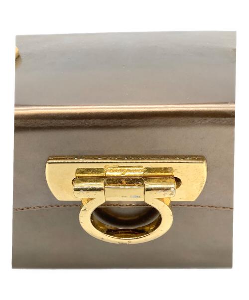 Salvatore Ferragamo（サルヴァトーレ フェラガモ）Salvatore Ferragamo (サルヴァトーレ フェラガモ) ハンドバッグ ブラウンの古着・服飾アイテム