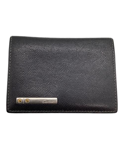 Cartier（カルティエ）Cartier (カルティエ) カードケース　サントス ブラックの古着・服飾アイテム