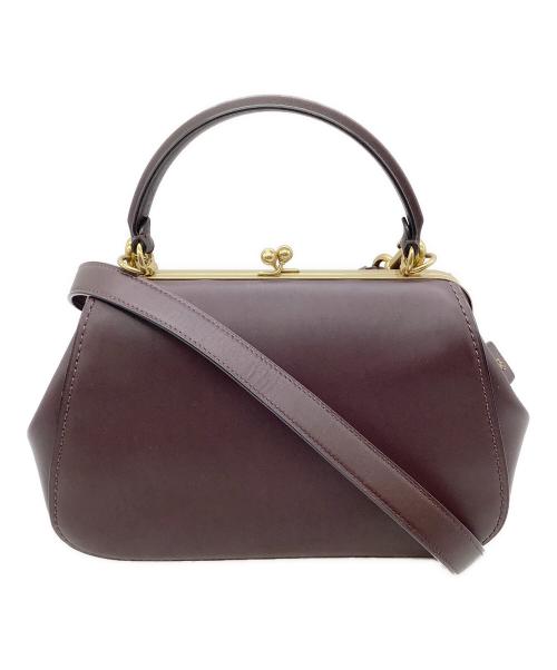 COACH（コーチ）COACH (コーチ) 2WAYハンドバッグ パープルの古着・服飾アイテム