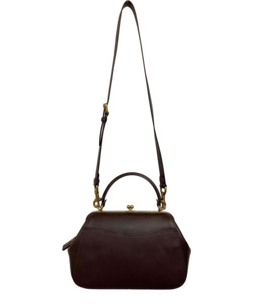 COACH（コーチ）COACH (コーチ) 2WAYハンドバッグ パープルの古着・服飾アイテム