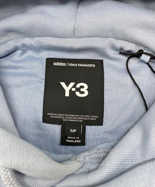 Y-3（ワイスリー）Y-3 (ワイスリー) GFX HOODIE ライトブルー サイズ:SIZE US S 未使用品の古着・服飾アイテム