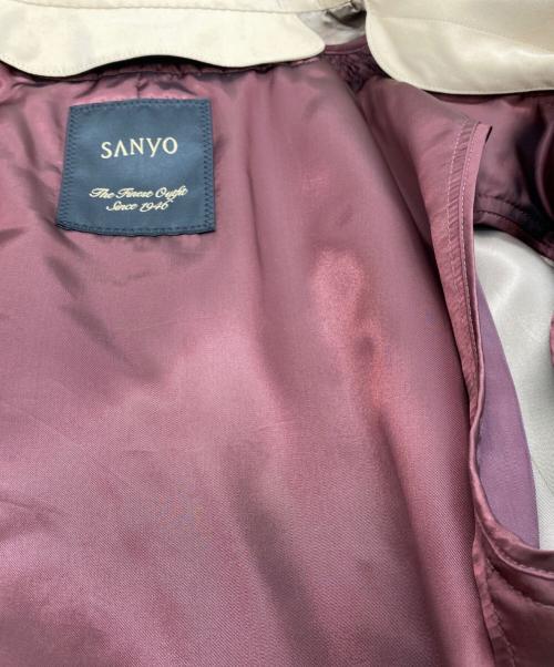 SANYO（サンヨー）SANYO (サンヨー) 100年コート トレンチコート ベージュ サイズ:SIZE LLの古着・服飾アイテム
