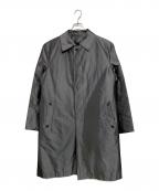 SANYOサンヨー）の古着「サテン バルマカーンコート ダウンライナー」｜グレー