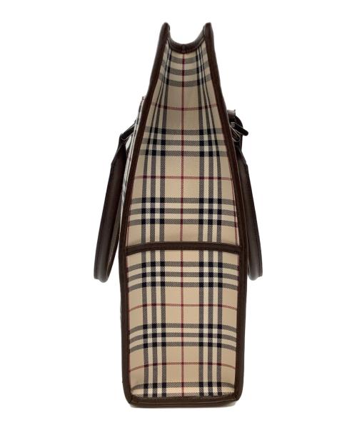 BURBERRY（バーバリー）BURBERRY (バーバリー) スクエアハンドバッグの古着・服飾アイテム