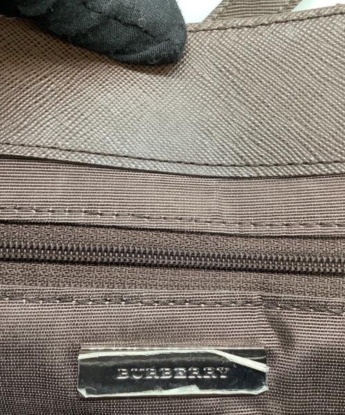 BURBERRY（バーバリー）BURBERRY (バーバリー) スクエアハンドバッグの古着・服飾アイテム