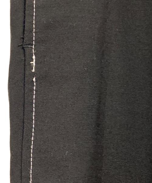 DIESEL Black Gold（ディーゼル ブラック ゴールド）DIESEL Black Gold (ディーゼル ブラック ゴールド) ポリエステルウール サイドステッチパンツ ブラック サイズ:SIZE 48 (LL)の古着・服飾アイテム