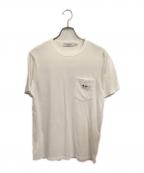 ）の古着「トリコロール フォックス パッチ Tシャツ」｜ホワイト
